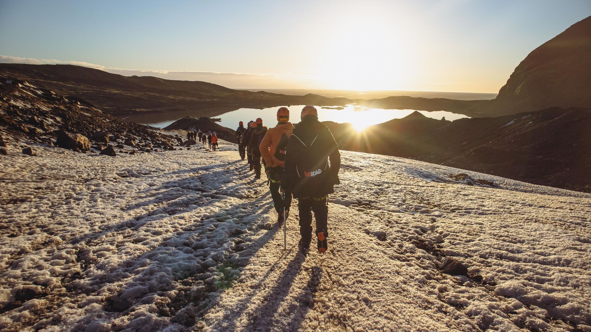 Gruppo weroad escursione ghiacciaio in Islanda