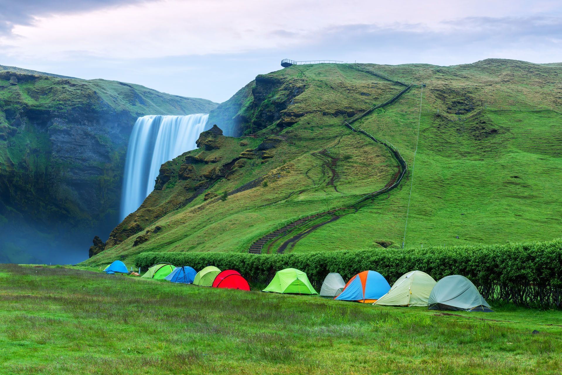 Islanda Adventure in tenda
