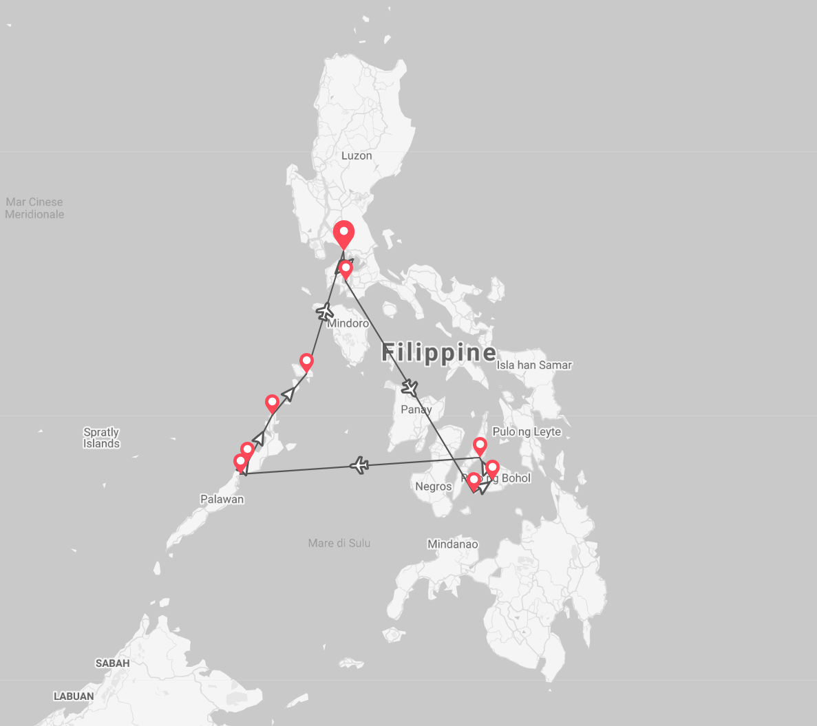 Filippine 360° map