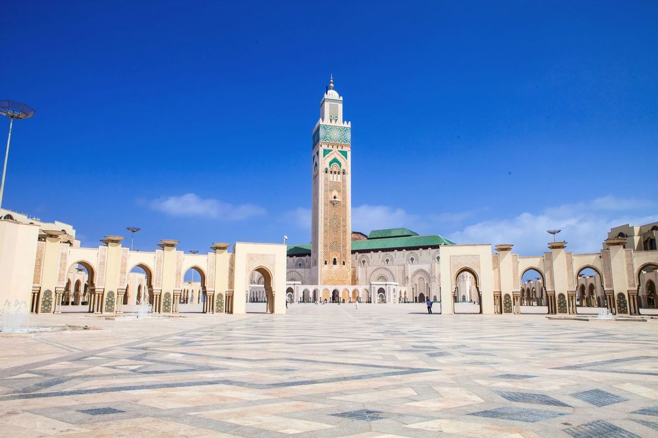 Monumentos del centro de la ciudad de Casablanca