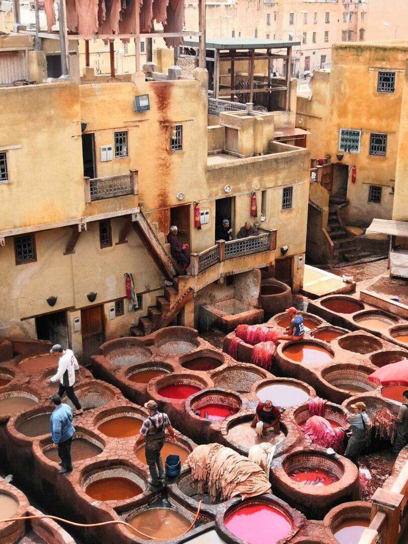 morocco-city-fes-colours-tennery-may-spring