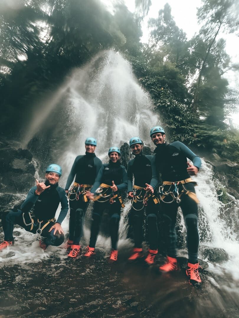 Azores-group-canyoning-excursion