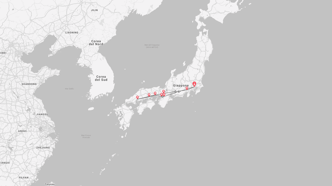 Japón 360º map