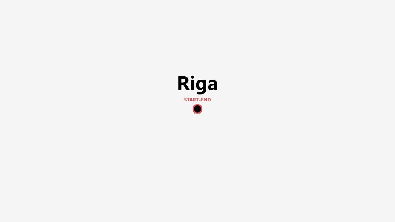 Un'immagine che mostra la parola 'Riga' in testo nero in grassetto sopra 'START-END' e un'icona circolare su sfondo bianco.