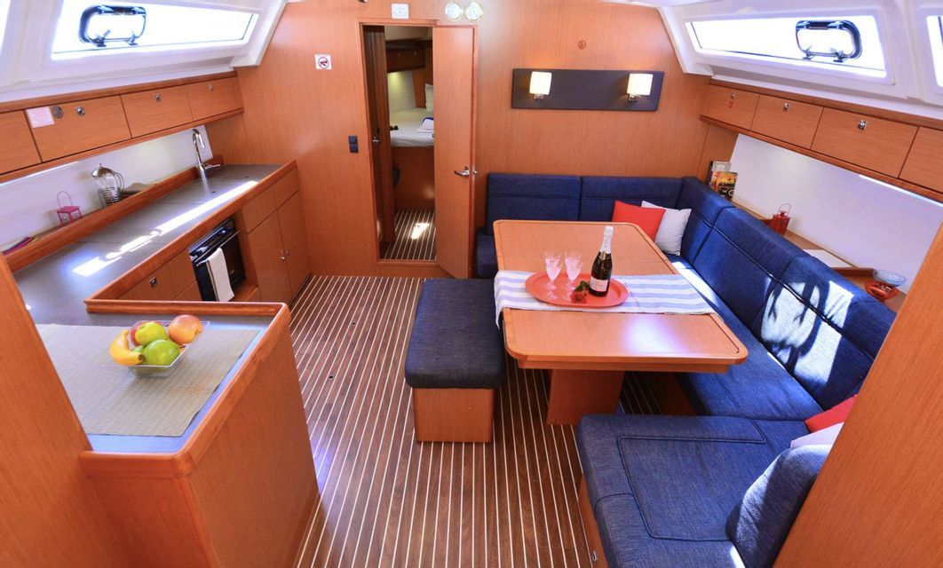 Dinette barca a vela