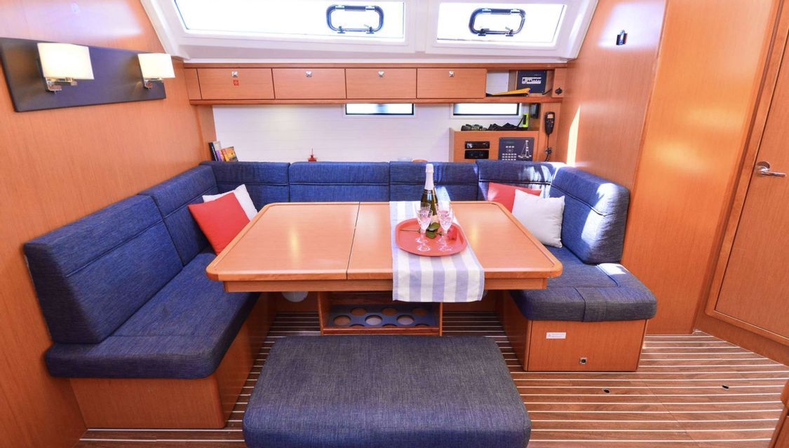 Dinette barca a vela