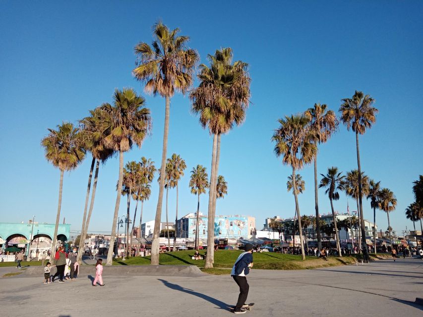 Skateboarder a Venice Beach