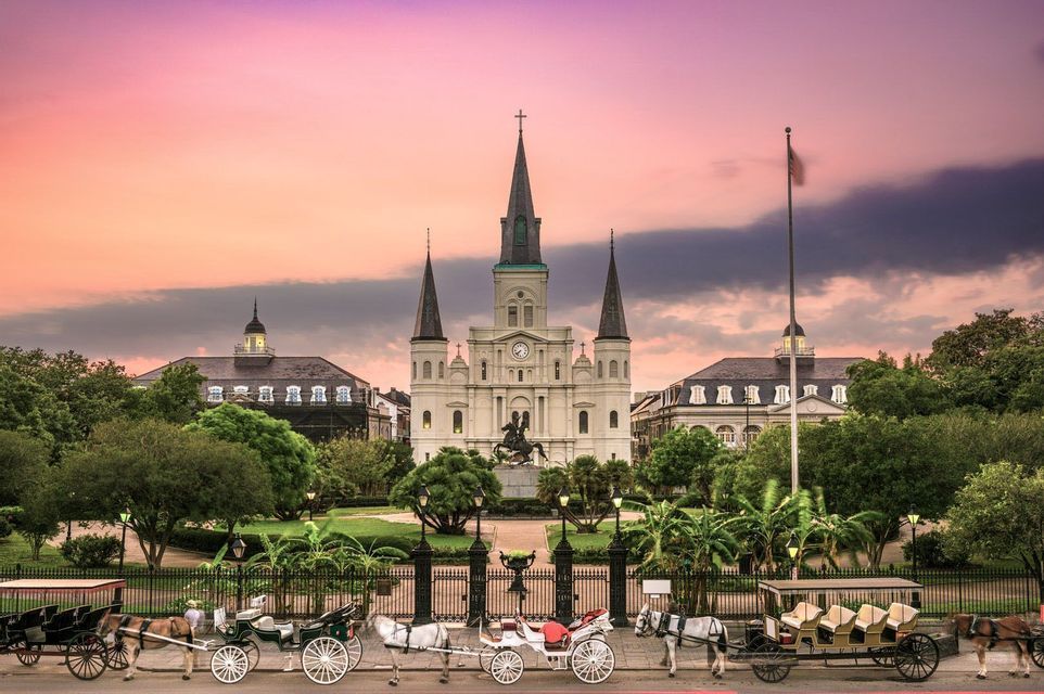 Jackson Square and St. Louis Cathedral Jackson Square and St. Louis Cathedral