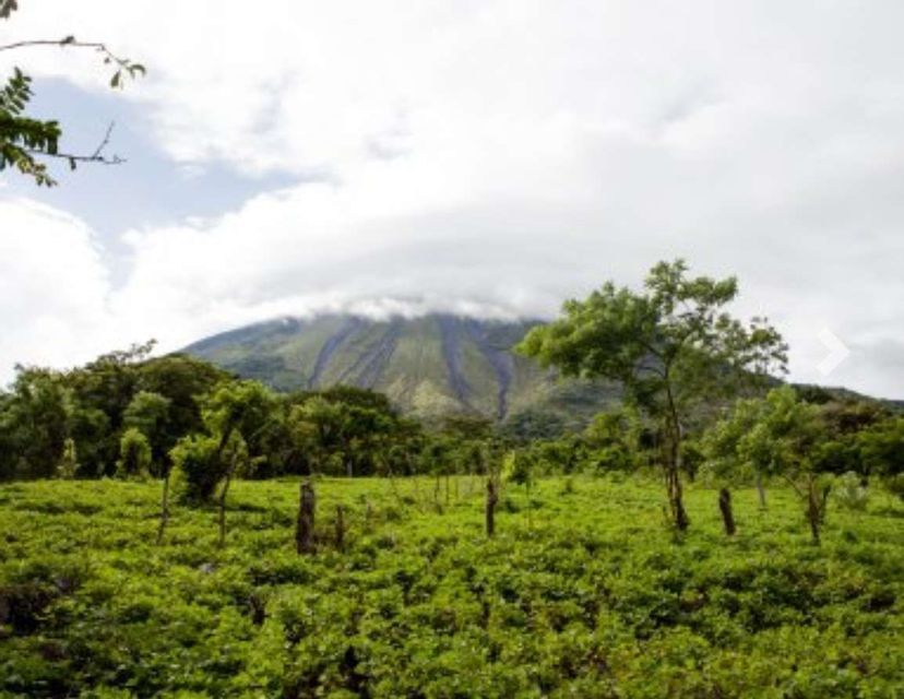 Arenal volcano The cone of the Arenal volcano above the plains of La Fortuna, Costa Rica
