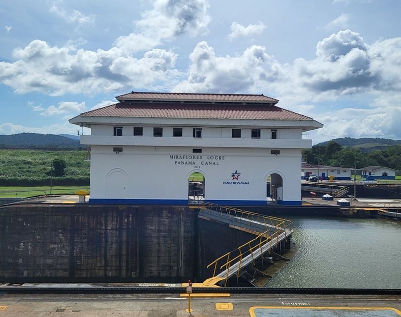 Miraflores Locks The Miraflores Locks control building on the Panama Canal