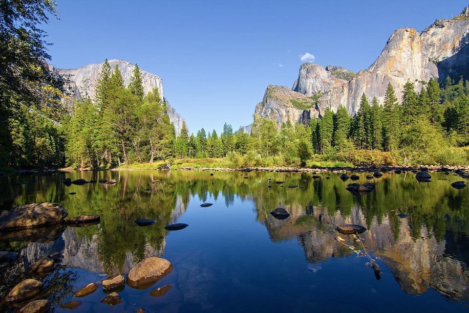 Yosemite Valley reflection Yosemite Valley reflection