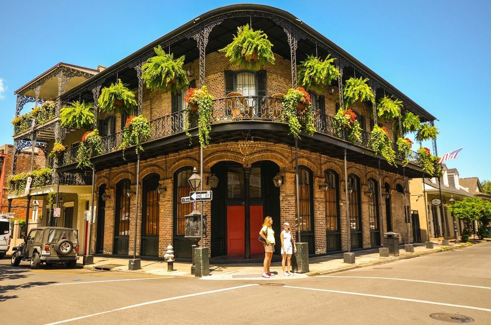 French Quarter balconies French Quarter balconies