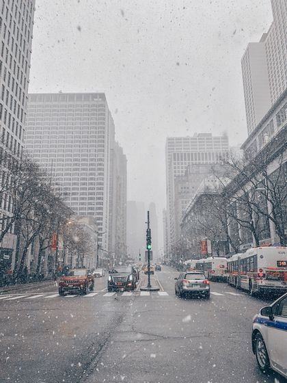 Foto delle strade innevate di Chicago in Illinois in inverno - WeRoad