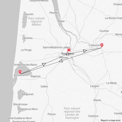 Burdeos Express: cata de vino y Bahía de Arcachon