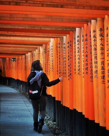 Foto scattata al tempio Fushimi Inari in Giappone - WeRoad