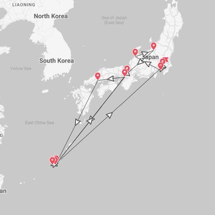 Japón: de Tokio a la perla del archipiélago de Okinawa