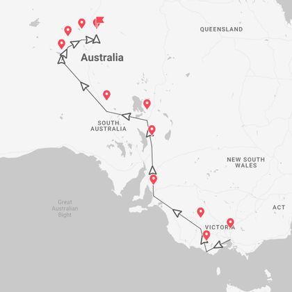 Australien: Von Melbourne bis zum Ayers Rock