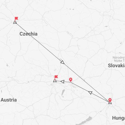 Central Europe: Prague, Budapest, Bratislava and Vienna by train