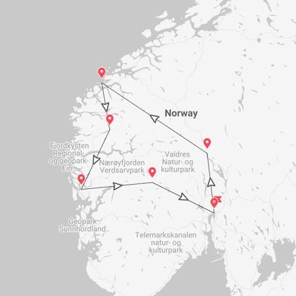 Noruega 360°: Aventura en los fiordos desde Oslo a Bergen
