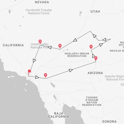 Far West 360°: Los Angeles, Las Vegas and the National Parks