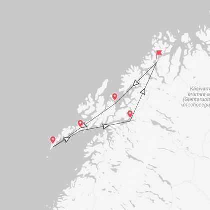 Noruega Lofoten: a la caza de la aurora boreal