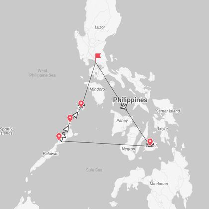Filipinas 360º: de Bohon a Corón pasando por Palawan