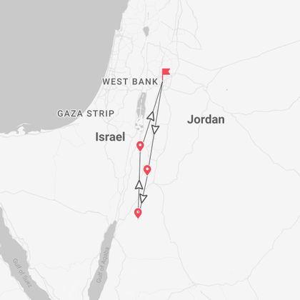Jordania Express: Petra y el desierto de Wadi Rum