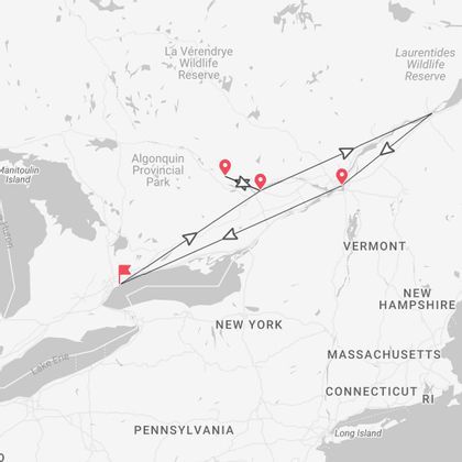 Este de Canadá : on the road entre Montreal, Toronto y las Cataratas del Niágara