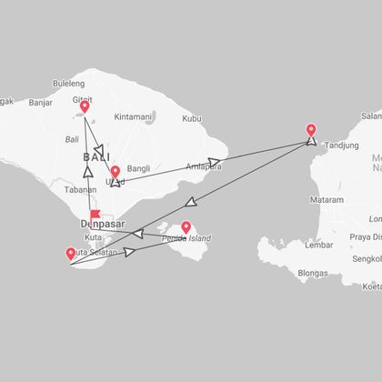 Bali e Gili: giungla, mare e villa tra le risaie