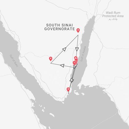 Egypt Beach Life: snorkel or dive in Dahab, Mount Sinai and local culture