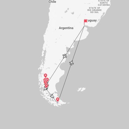 Patagonia: trekking through Argentina and Chile
