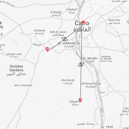 Egypt Express: Cairo and the Great Pyramids