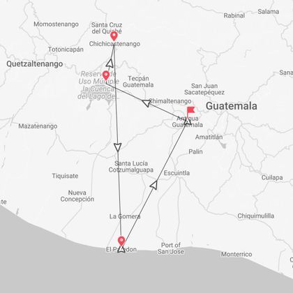 Guatemala: vulcani, surf e sapori locali