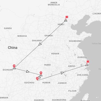 Cina: panda, villaggi antichi, Zhangjiajie e la Grande Muraglia