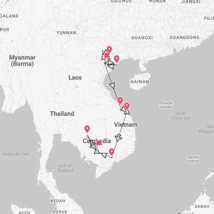 Indocina: alla scoperta di Vietnam e Cambogia