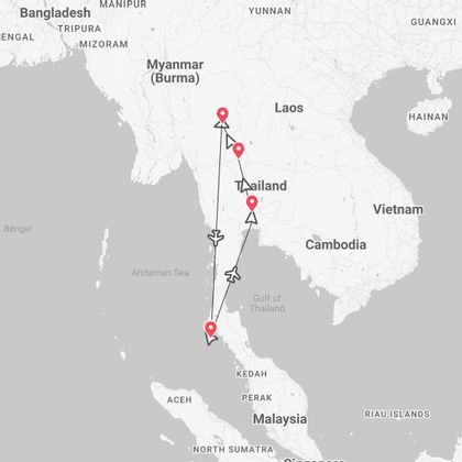 Thailandia 360° Winter: avventura tra Bangkok, Chiang Mai e Surin Island