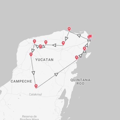 Mexique 360° : à la découverte du Yucatán des Mayas