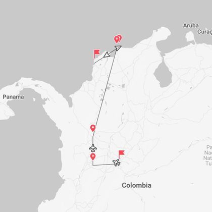 Colombia 360°: Bogotá, Medellín, Cartagena, and the Wonders of Tayrona Park