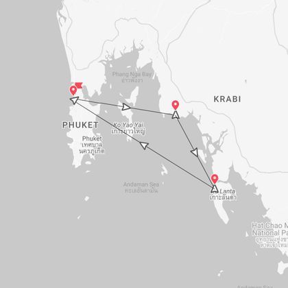 Thailand Beach Life im Winter: Phuket, Krabi und Koh Lanta