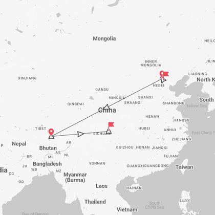 Cina Expedition: Grande Muraglia, Tibet e i Panda del Sichuan