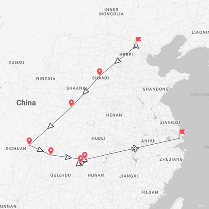 Cina 360°: Pechino, Shangai e la Grande Muraglia