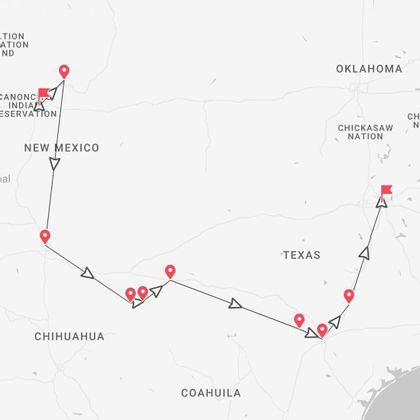 Texas e New Mexico: on the road tra Rio Bravo, Ranch e Rodei