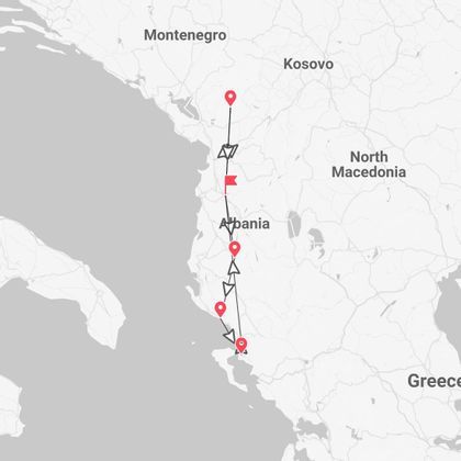 Albanie 360° : Tirana et les plages du sud