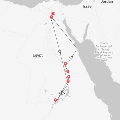 Egitto 360°: dalle piramidi di Giza al mare di Hurghada