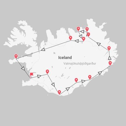 Islande 360° :  à la découverte de l'île de glace et de feu