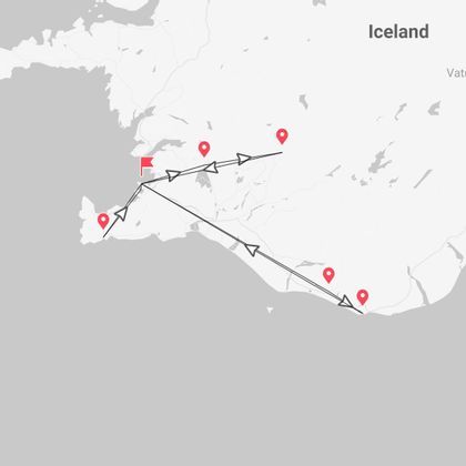 Islande Express : un aperçu de l'île de glace et de feu