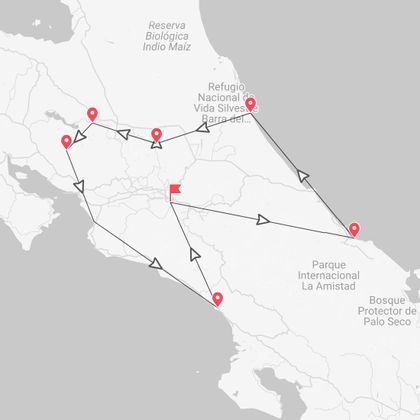 Costa Rica 360°: aventura entre la naturaleza y el Caribe