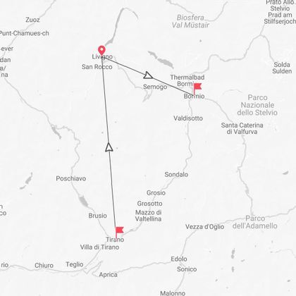 Trenino del Bernina Weekend: tra St Moritz e Livigno