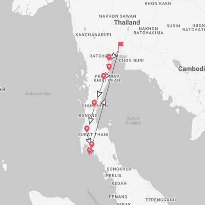 Thaïlande Backpack Winter : Bangkok, Krabi et les îles Phi Phi