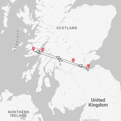 Écosse Express : Édimbourg et les Highlands comme un local